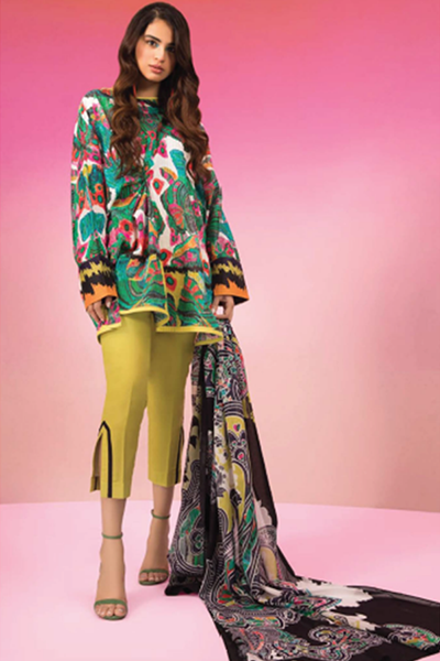 Asian Trends | Sapphire Digital Printed lawn