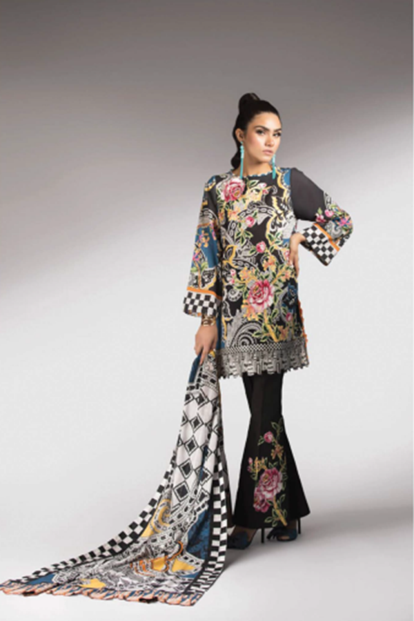 Asian Trends | Sapphire Digital Printed lawn