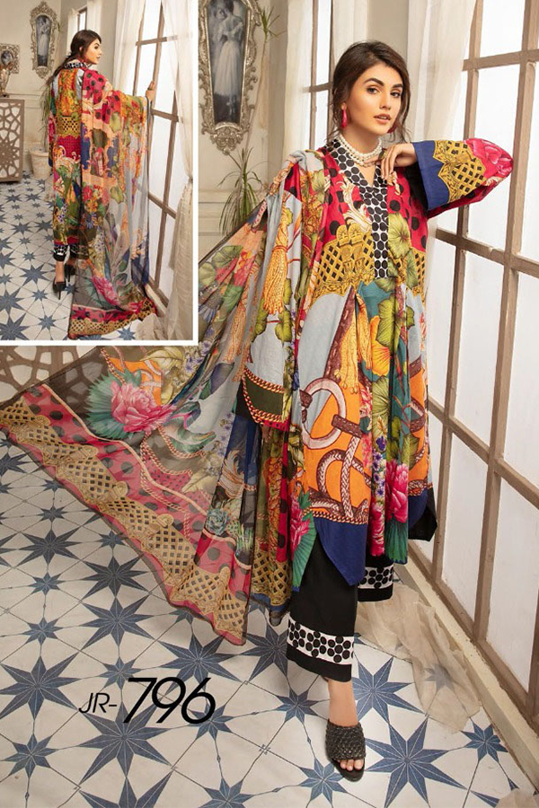 Asian Trends |  JOHRA Fantacy Luxury Digital Printed Lawn Collection