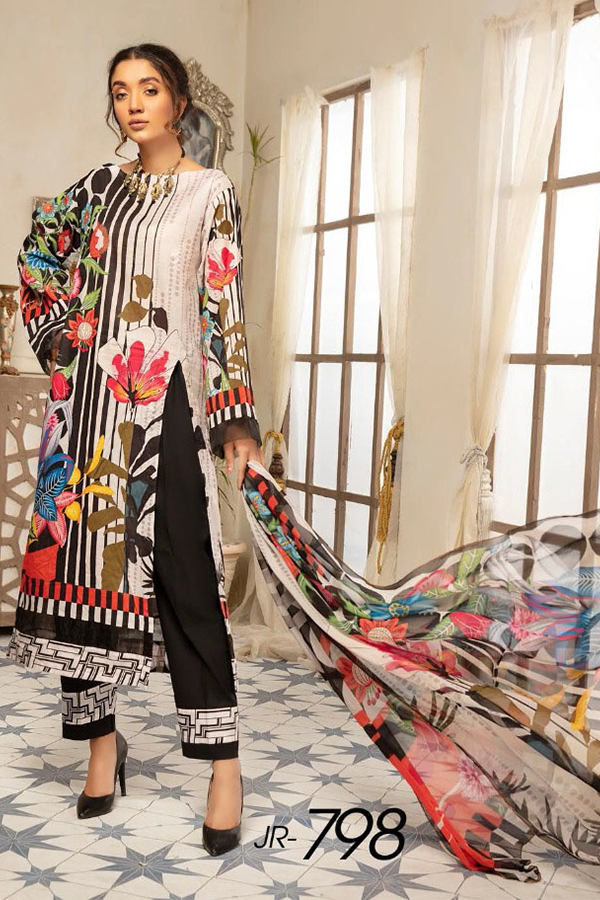 Asian Trends |  JOHRA Fantacy Luxury Digital Printed Lawn Collection