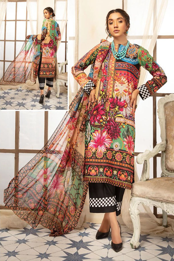 Asian Trends |  JOHRA Fantacy Luxury Digital Printed Lawn Collection