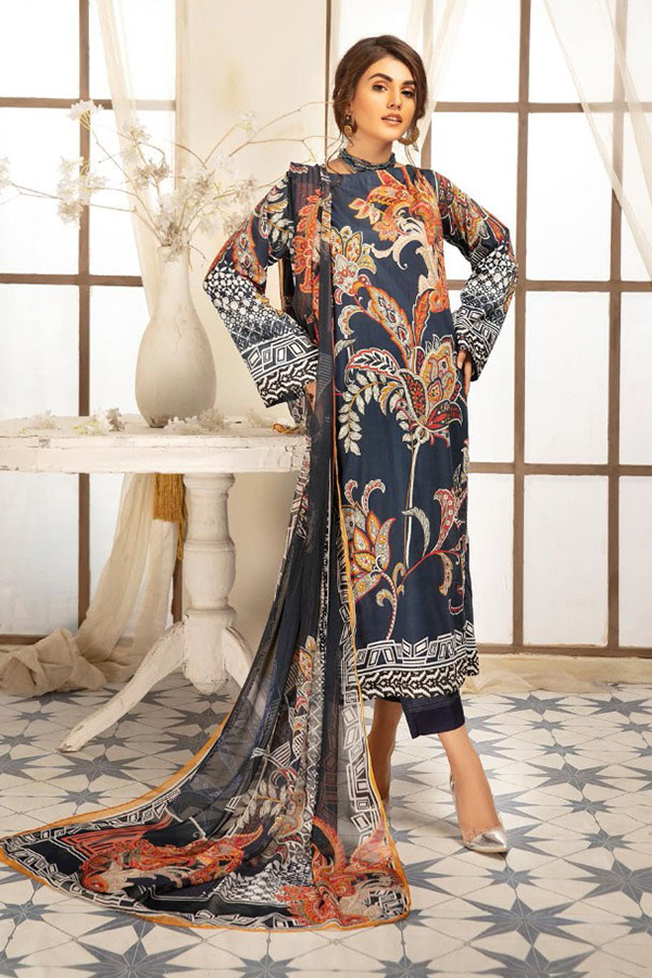 Asian Trends |  JOHRA Fantacy Luxury Digital Printed Lawn Collection