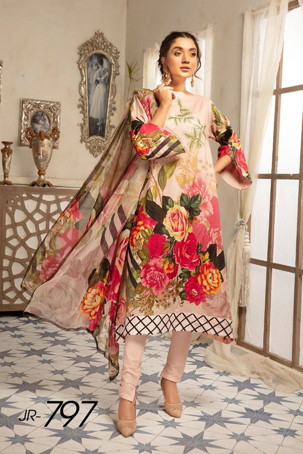 Asian Trends | JOHRA Fantacy Luxury Digital Printed Lawn Collection